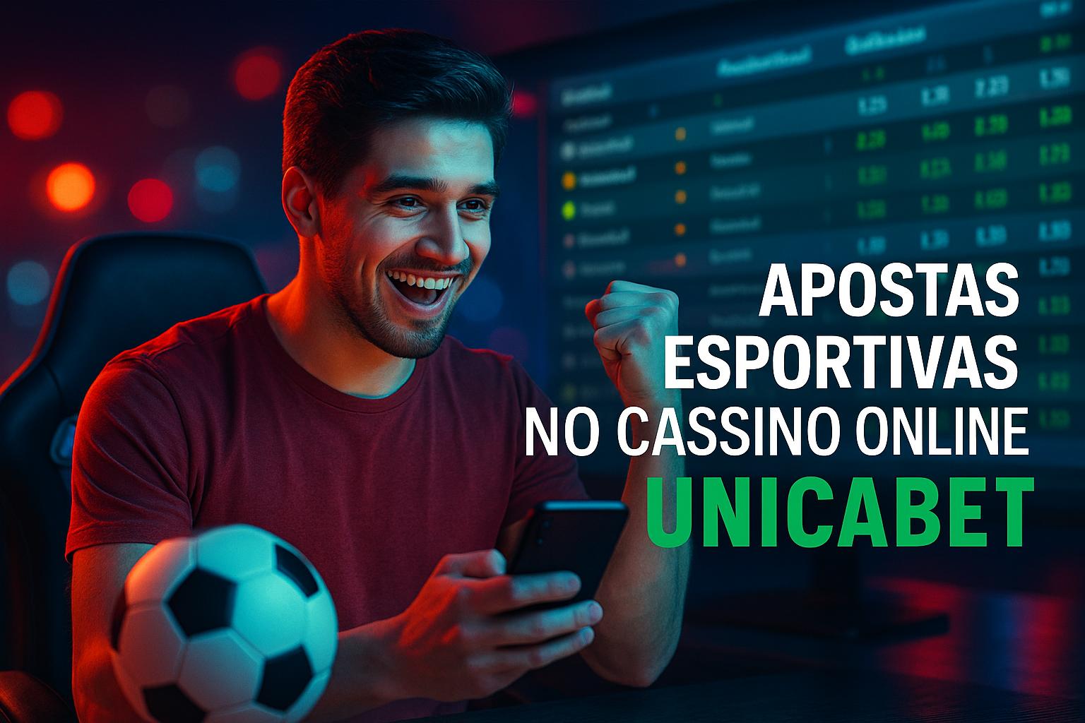 Aposte em apostas esportivas no cassino online UNICABET